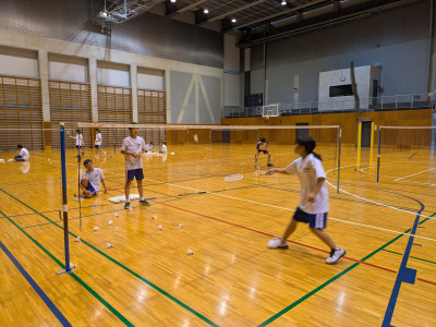 712バド部練習②